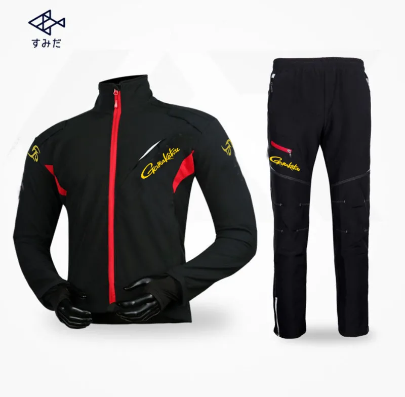 Fishing Rain Suit - ตกปลากันน้ำชุดแจ็คเก็ตกางเกงกีฬากลางแจ้งตกปลาเดินป่ากันแดดเสื้อ Breathable Camping ชุด MenGAMAKATSU
