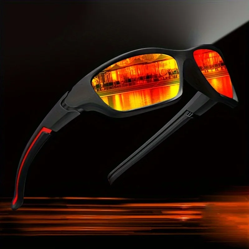 Fishing Sunglasses Polarized - ใหม่แว่นตากันแดดโพลาไรซ์สำหรับชายแฟชั่นกลางแจ้งกีฬาตกปลาขี่จักรยานป้องกันดวงตาแว่นตากันแดดการออกแบบที่หรูหรายูวี 400