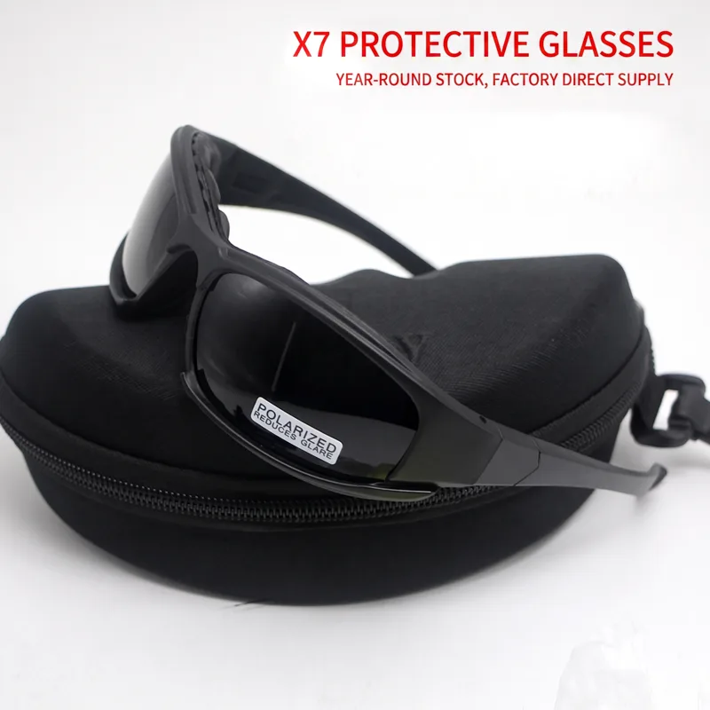 Fishing Sunglasses Polarized - แว่นกันแดดโพลาไรซ์สำหรับเล่นกีฬา DAISY X7 กรอบ TR90 พร้อมเลนส์เปลี่ยนได้