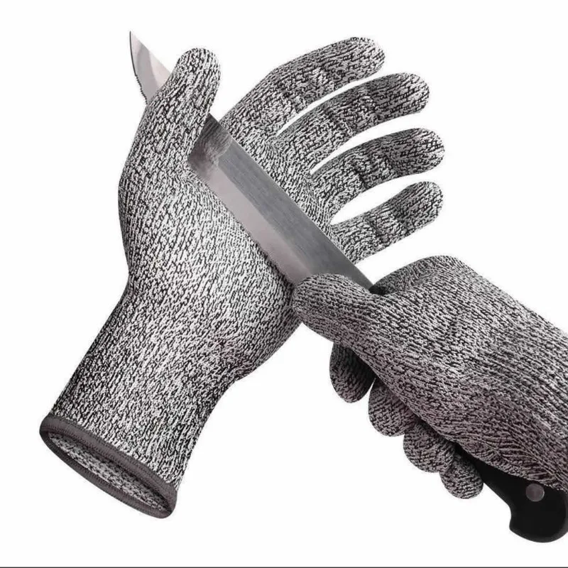 Fishing Gloves - ถุงมือป้องกันการบาดระดับ 5 HPPE สำหรับโรงงานแก้ว ครัว ตกปลา