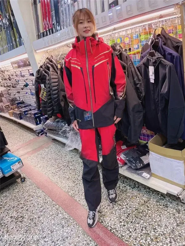 Fishing Jacket Waterproof - ชุดตกปลาแบรนด์ S สำหรับฤดูหนาวใหม่ ไซส์ 2XL 3XL
