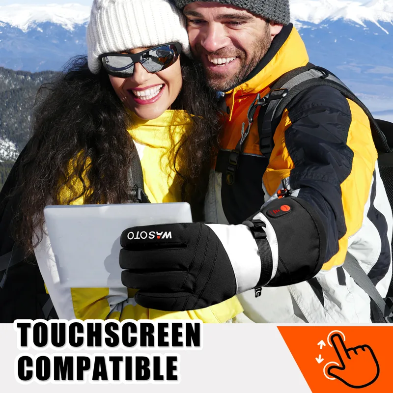 Fishing Gloves - ถุงมืออุ่น Wasoto Optimized สำหรับกีฬาฤดูหนาว เช่น สกี