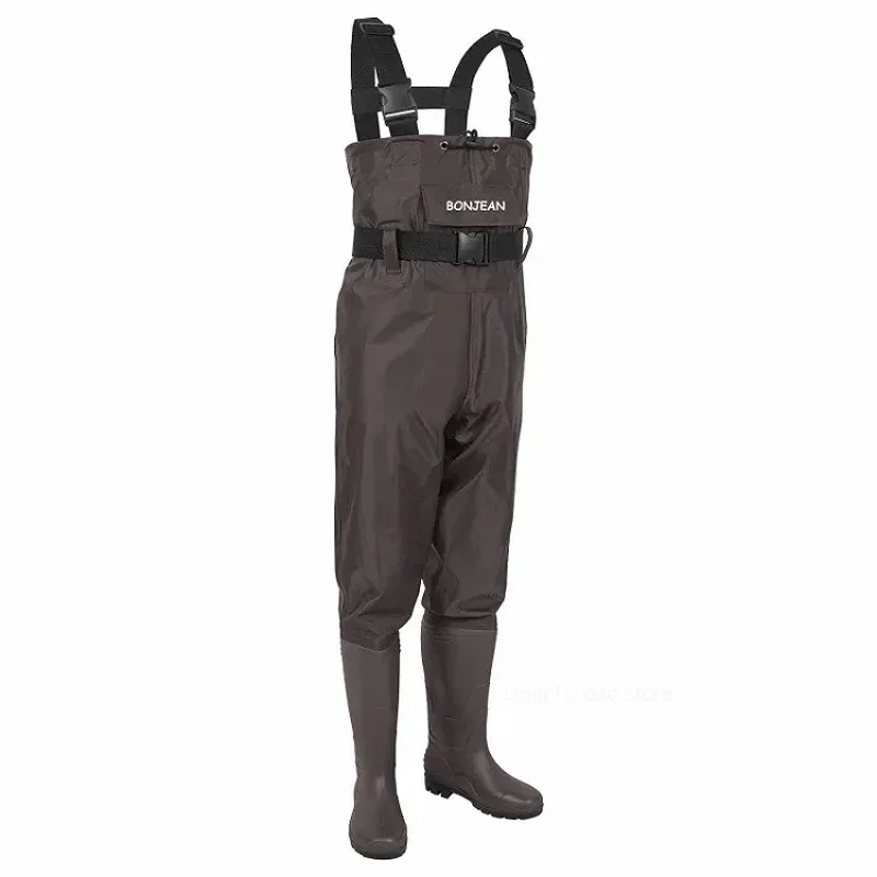 Fishing Pants Waterproof - ตกปลา Waders กางเกง Overalls กับรองเท้าชุดเกียร์ชุดสูทผู้ชายผู้หญิงกางเกงผู้ใหญ่ชุดกันน้ํา Overalls