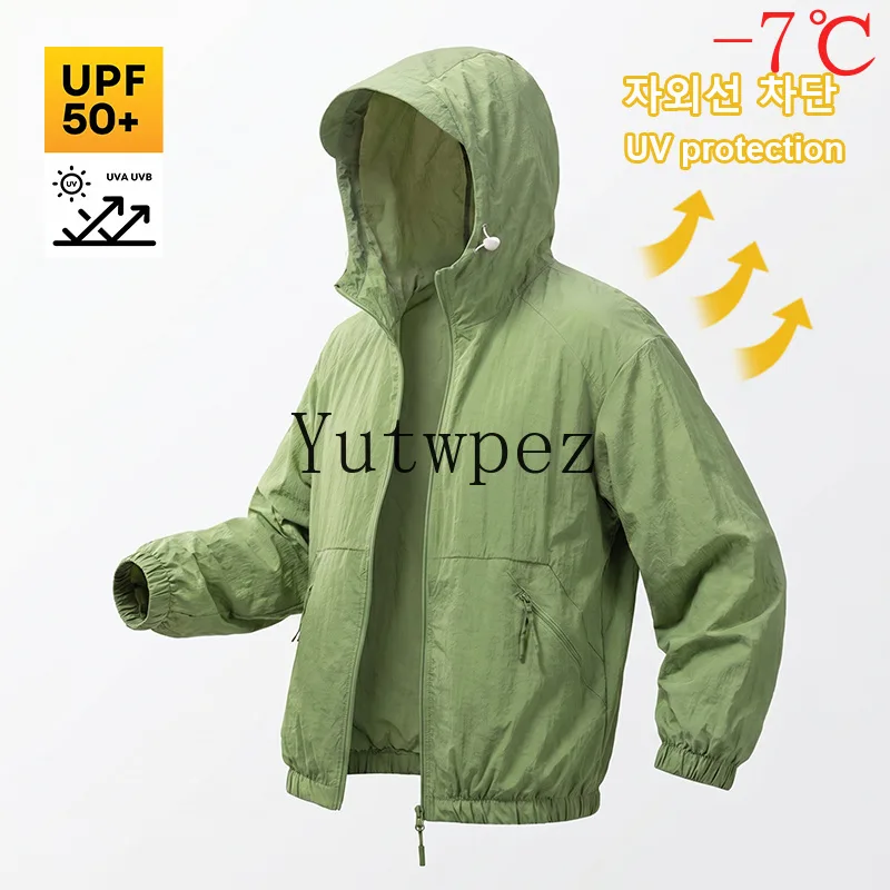 Fishing Jacket Waterproof - เสื้อแจ็คเก็ตป้องกันแสงแดดแบบยูนิเซ็กซ์ UPF88+ กันน้ำ แห้งเร็ว น้ำหนักเบา แจ็คเก็ตกันลม