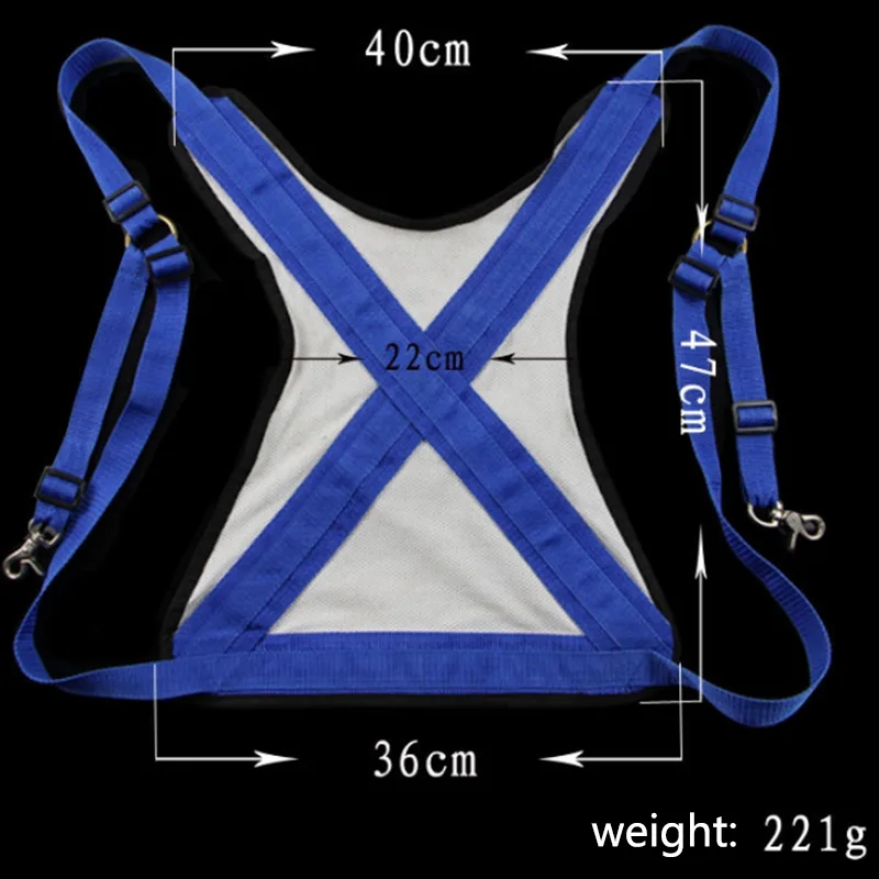 Fishing Vest - ใหม่ตกปลา Rod เอวป้องกันเสื้อกั๊ก Trolling Jigging ตกปลาเสื้อกั๊กสายรัดไหล่ปรับได้เครื่องมือตกปลา