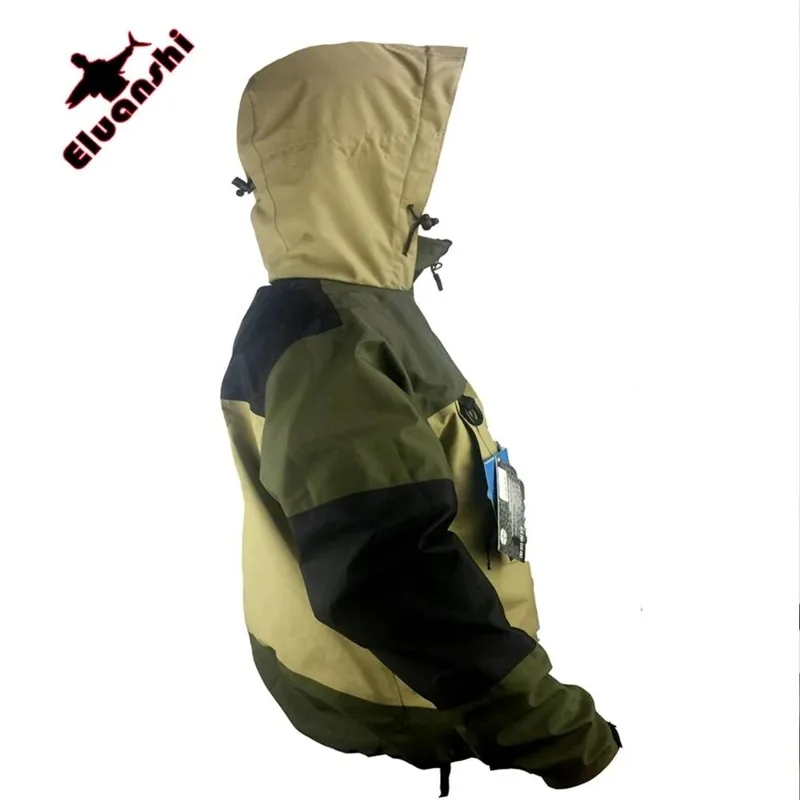 Fishing Waders - ชุดตกปลาแบบกันน้ำ ระบายอากาศได้ดี ยี่ห้อ ELUANSHI เสื้อแจ็คเก็ตสำหรับตกปลาแบบลุยน้ำ ชุดสำหรับลุยน้ำ