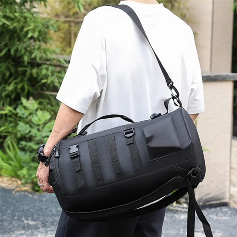 Fishing Backpack - AINY-กระเป๋าเป้สะพายหลังตกปลากลางแจ้งกระเป๋าตกปลาเปียกแห้งแยกกระเป๋าเป้สะพายหลังเดินป่าปีนเขา Rucksack