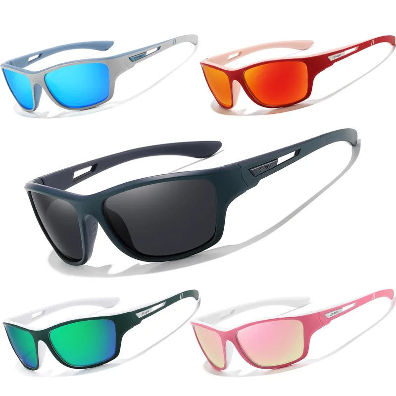 Fishing Sunglasses Polarized - LOISRUBY แว่นกันแดดเลนส์โพลาไรซ์สำหรับปั่นจักรยานพร้อมการป้องกัน UV400 สำหรับผู้ชายผู้หญิงขับรถกลางแจ้งเดินป่าตกปลาแว่นตา