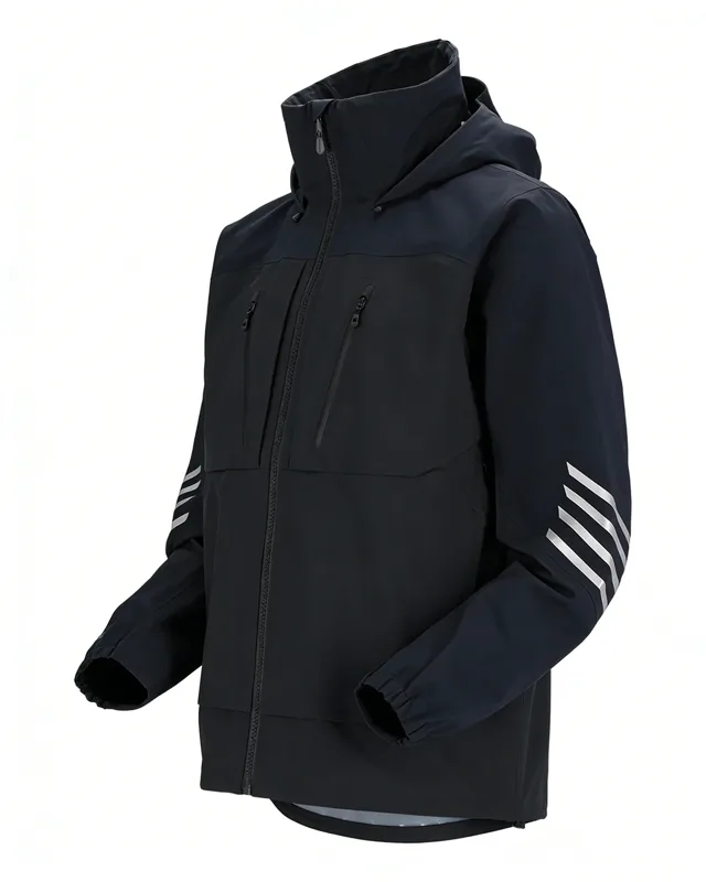 Fishing Jacket Waterproof - เสื้อแจ็คเก็ตกันน้ำสำหรับผู้ชาย – เสื้อแจ็คเก็ตกันฝนแบบมีฮู้ด 3 ชั้น สำหรับพายเรือคายัค