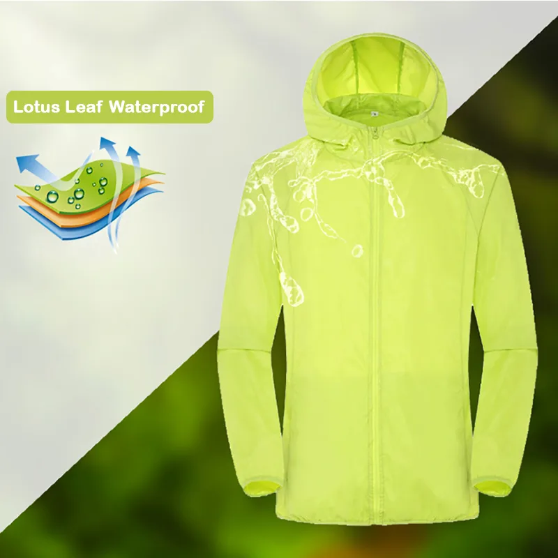 Camping Rain ชายเสื้อกันน้ำสำห - Fishing Rain Suit บทวิจารณ์และราคา