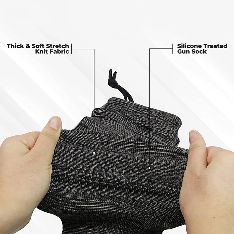 ถุงคลุมปืนถักสำหรับล่าสัตว์กลา - Fishing Socks บทวิจารณ์และราคา