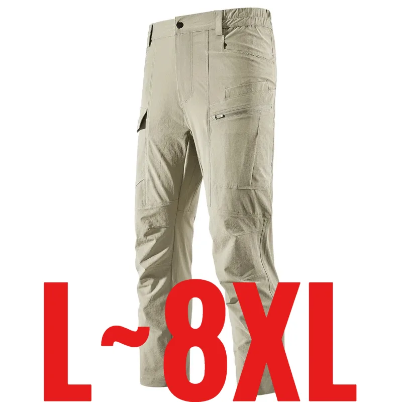 กางเกงลำลองผู้ชายไซส์ใหญ่ 8XL  - Fishing Pants Waterproof บทวิจารณ์และราคา
