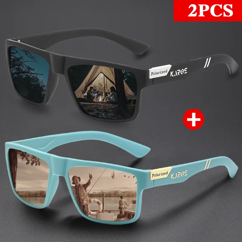 แว่นกันแดดทรงสี่เหลี่ยมสไตล์เร - Fishing Sunglasses Polarized บทวิจารณ์และราคา