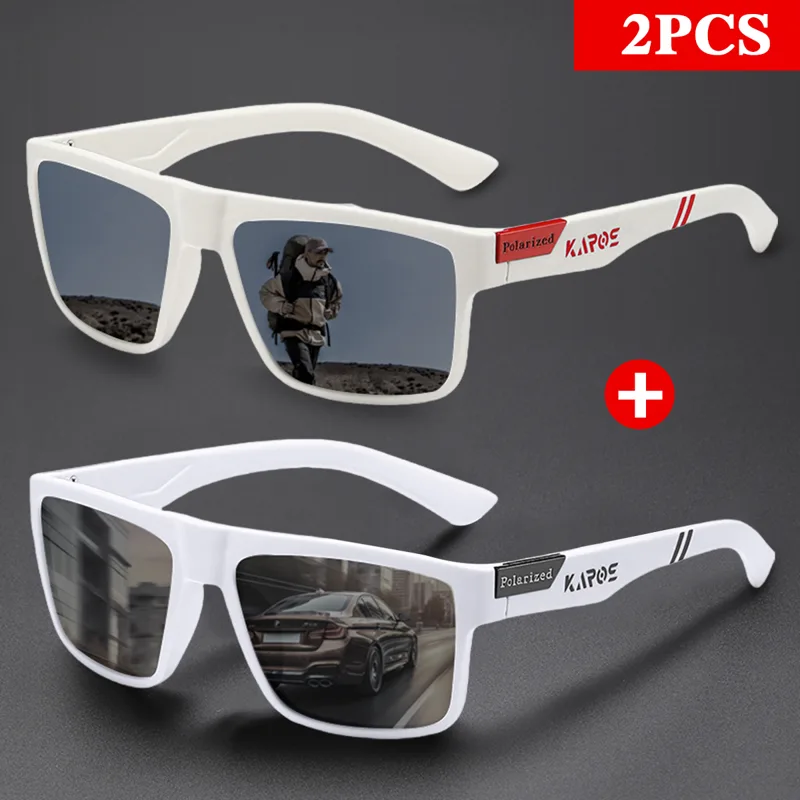 แว่นกันแดดทรงสี่เหลี่ยมสไตล์เร - Fishing Sunglasses Polarized บทวิจารณ์และราคา