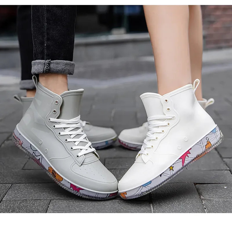 ผู้ชายรองเท้าฝนแฟชั่นอินเทรนด์ - Fishing Boots บทวิจารณ์และราคา