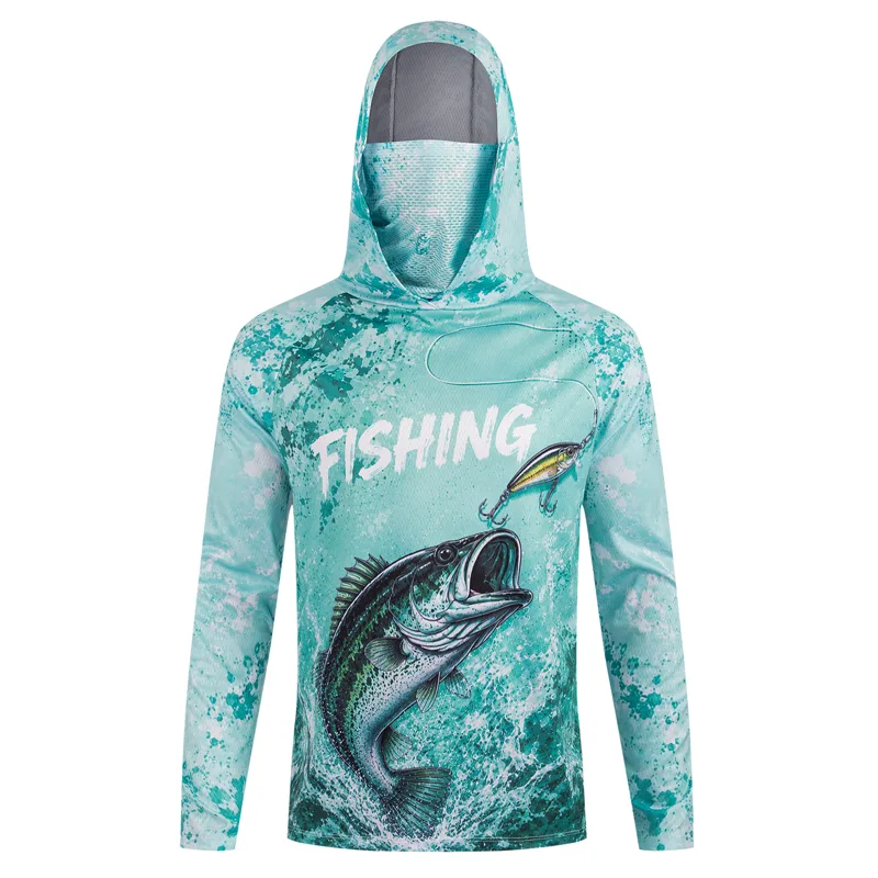 เสื้อเจอร์ซีย์สำหรับตกปลา เสื้ - Fishing Hoodie บทวิจารณ์และราคา