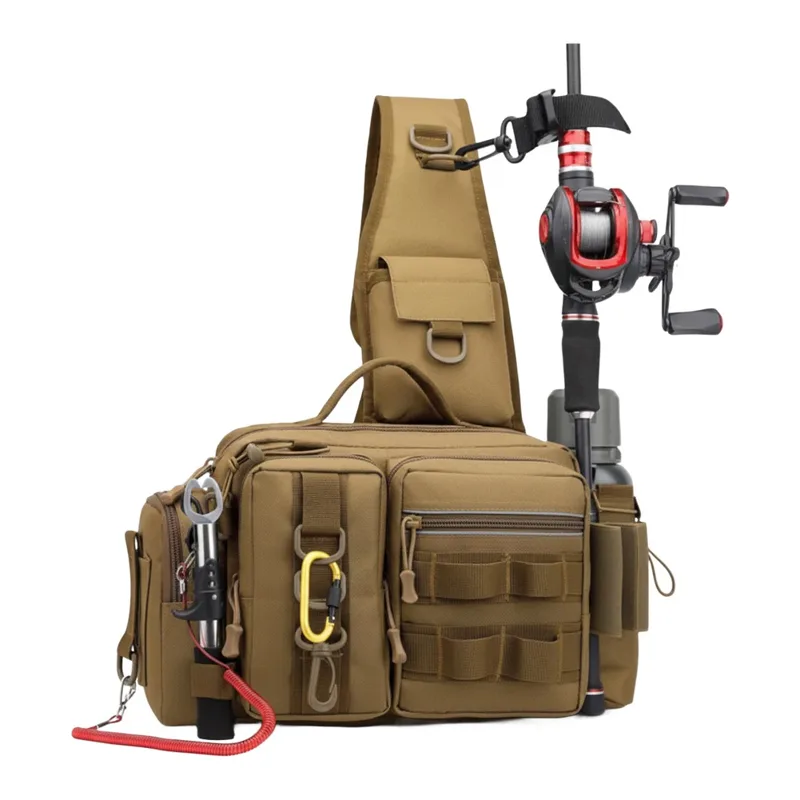 กระเป๋าเป้ตกปลาพร้อมที่วางคันเ - Fishing Backpack บทวิจารณ์และราคา