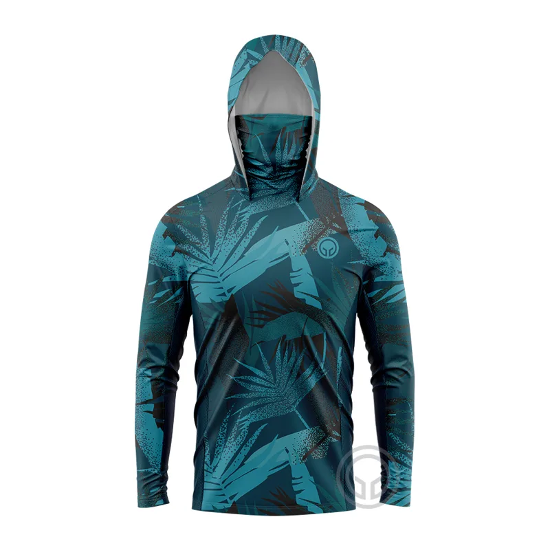 ชุดตกปลามีฮู้ดแขนยาว gcbig เสื - Fishing Shirt Uv Protection บทวิจารณ์และราคา