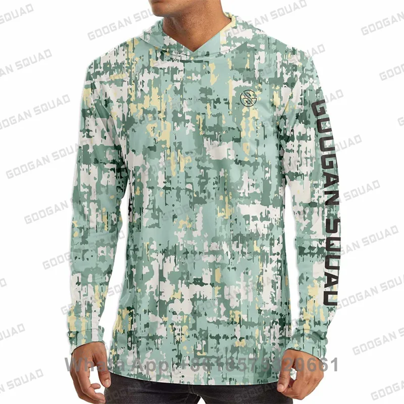 Googan เสื้อออกกำลังกายแขนยาว  - Fishing Hoodie บทวิจารณ์และราคา