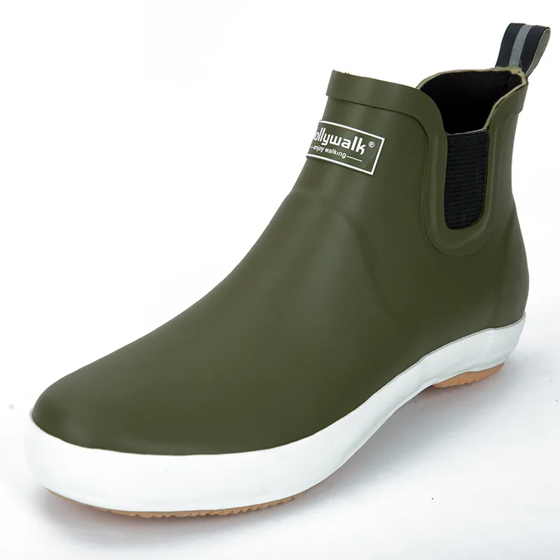 ขายผู้ชายรองเท้า Gumboots Bot  - Fishing Boots บทวิจารณ์และราคา