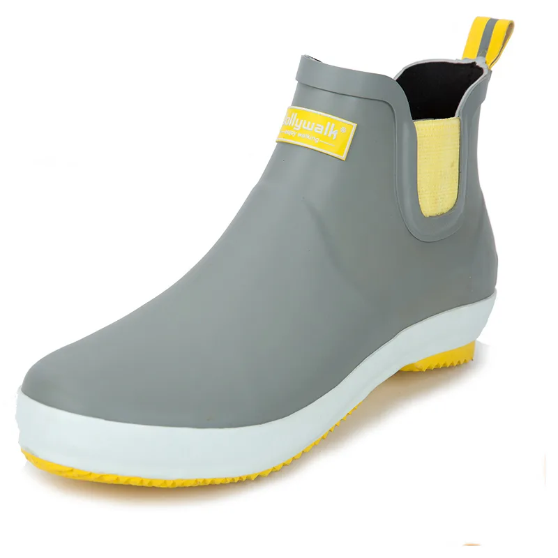 ขายผู้ชายรองเท้า Gumboots Bot  - Fishing Boots บทวิจารณ์และราคา