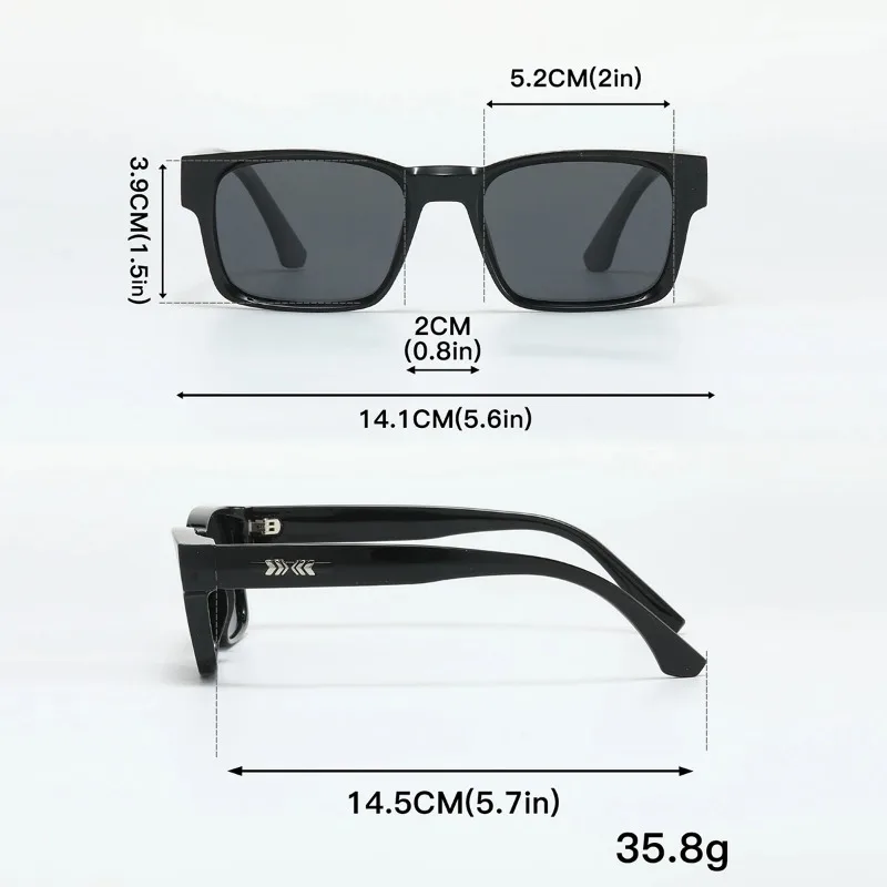 แว่นกันแดดโพลาไรซ์ทรงเหลี่ยมคุ - Fishing Sunglasses Polarized บทวิจารณ์และราคา