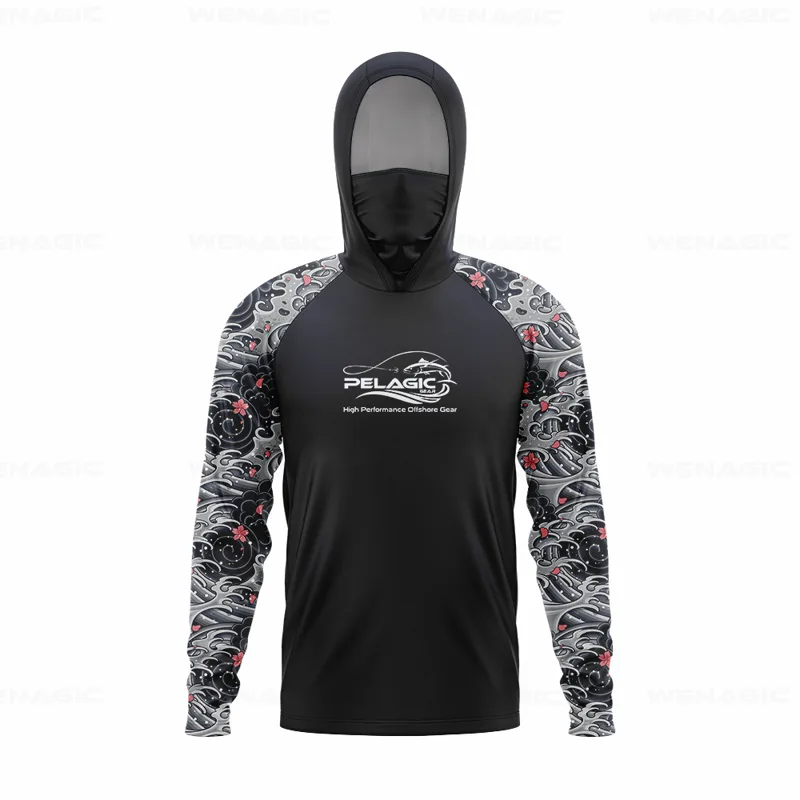 Pelagic Gear ผู้ชาย Hood เสื้อ - Fishing Hoodie บทวิจารณ์และราคา