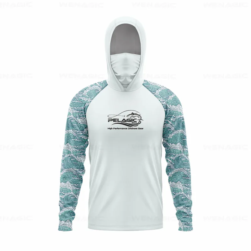 Pelagic Gear ผู้ชาย Hood เสื้อ - Fishing Hoodie บทวิจารณ์และราคา