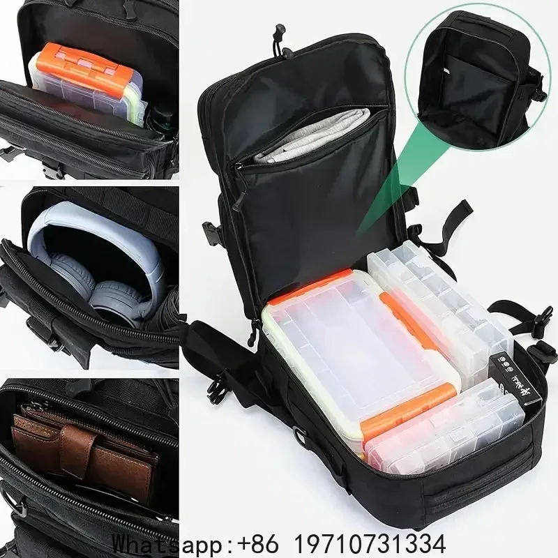 กระเป๋าเป้สะพายหลังกันน้ำ 1000 - Fishing Backpack บทวิจารณ์และราคา