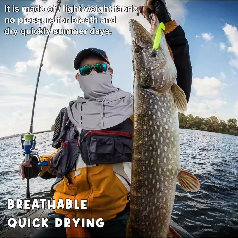 หมวกบาลาคลาวา 1 ชิ้น ระบายอากา - Fishing Hoodie บทวิจารณ์และราคา