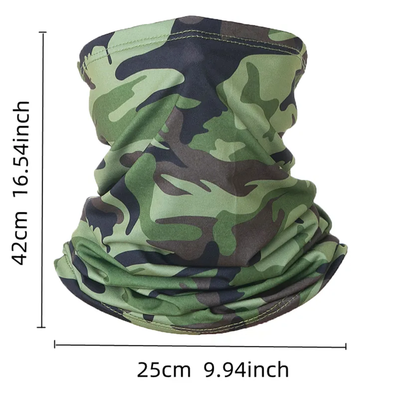 ผ้าคลุมหน้าป้องกันแสงแดดแบบไอซ - Fishing Mask Sun Protection บทวิจารณ์และราคา