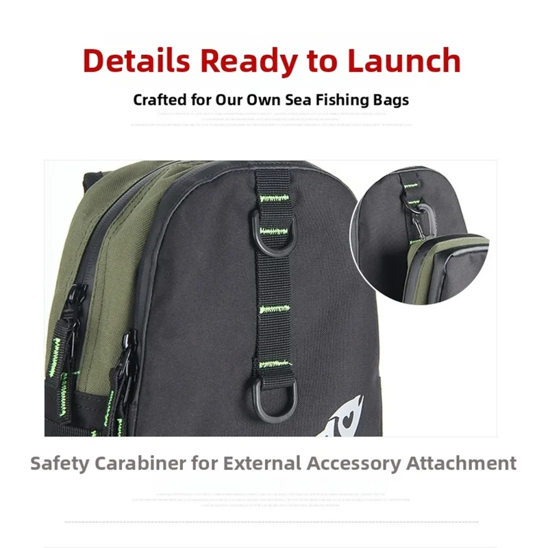 กระเป๋าคาดลำตัวสำหรับตกปลา น้ำ - Fishing Bag Waterproof บทวิจารณ์และราคา