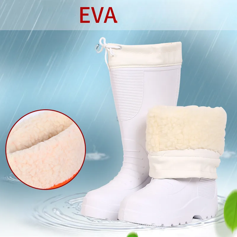 รองเท้าบูทกันฝนผู้ชายกันน้ำ ผ้ - Fishing Boots บทวิจารณ์และราคา