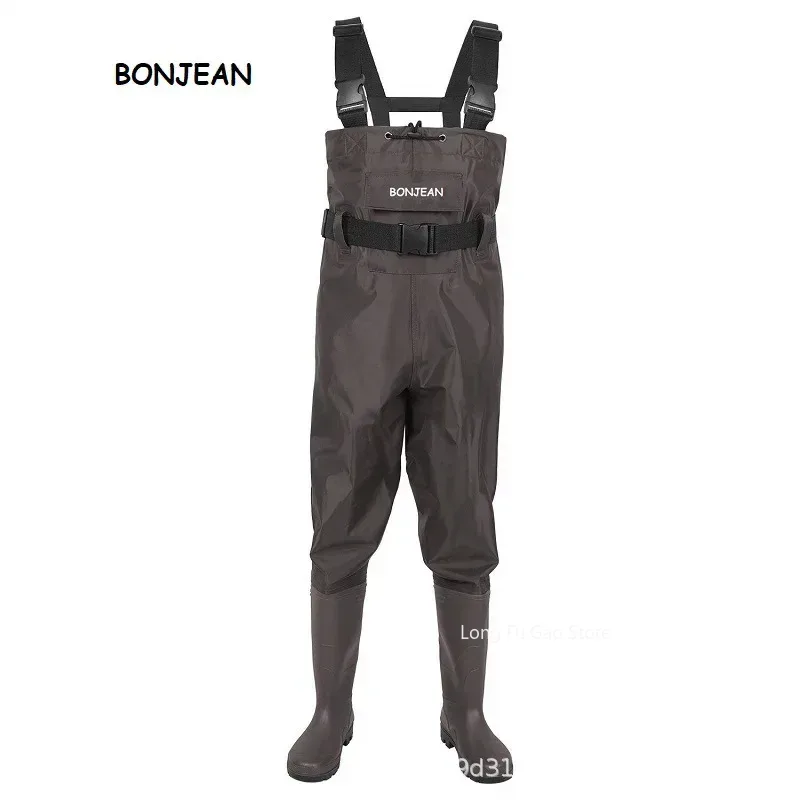 ตกปลา Waders กางเกง Overalls ก - Fishing Pants Waterproof บทวิจารณ์และราคา
