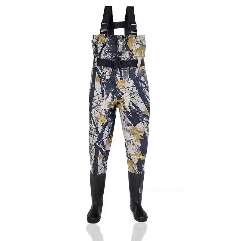 ตกปลา Waders กางเกง Overalls ก - Fishing Pants Waterproof บทวิจารณ์และราคา