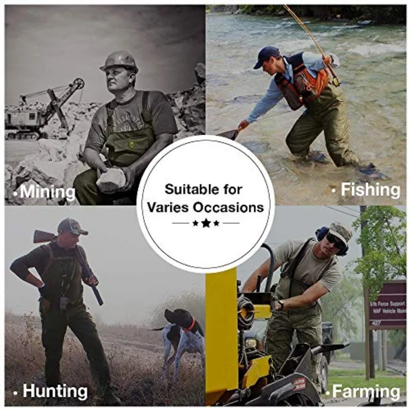 ชุดลุยน้ำแบบ Bootfoot Chest Wa - Fishing Waders บทวิจารณ์และราคา