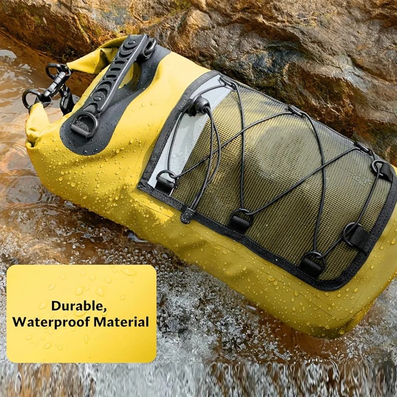 500DPVC ตาข่ายสะท้อนแสง Beach  - Fishing Bag Waterproof บทวิจารณ์และราคา