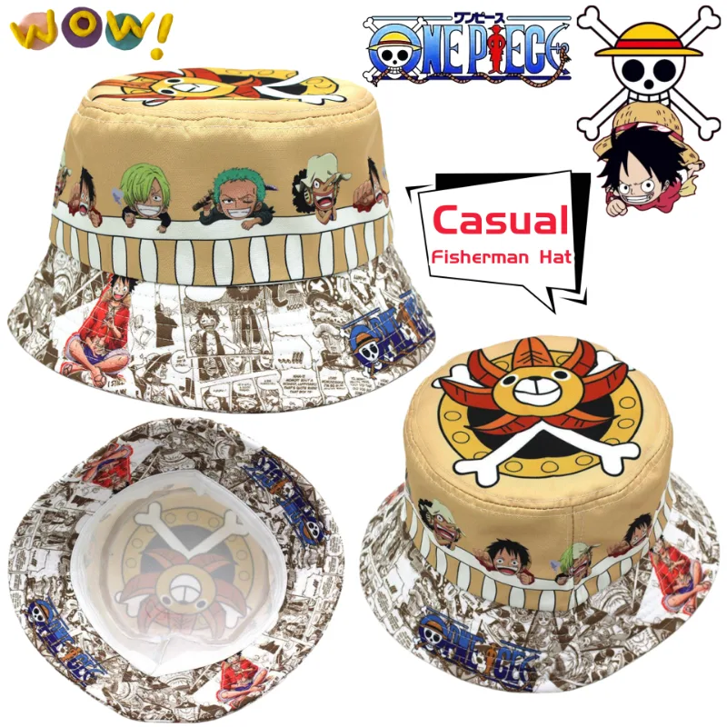 หมวกบักเก็ตวันพีซลายการ์ตูนน่า - Fishing Hat บทวิจารณ์และราคา
