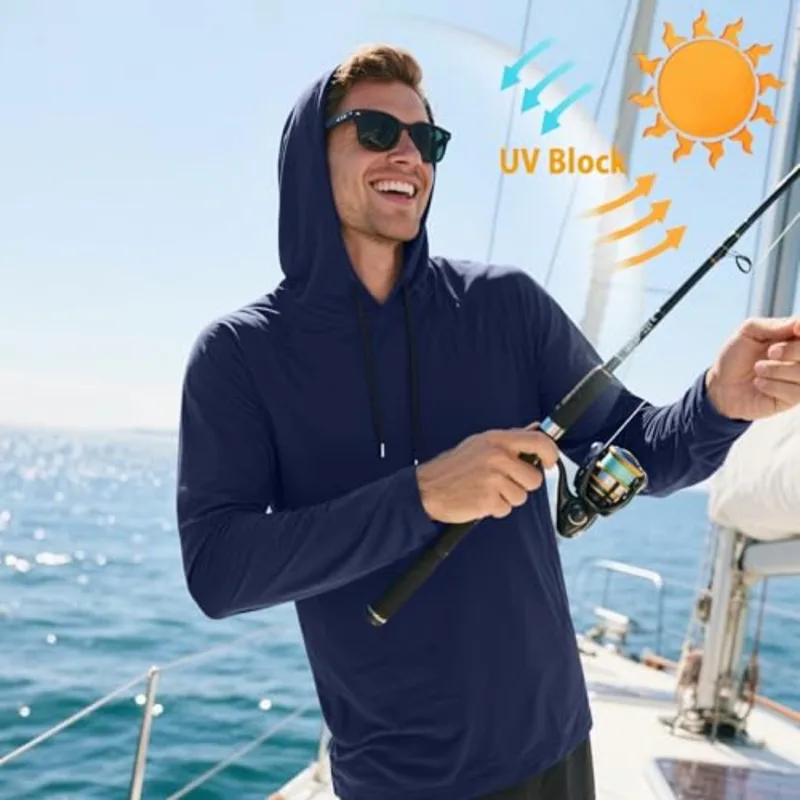 โฮฟซิยา 5 แพ็คเสื้อตกปลาสำหรับ - Fishing Hoodie บทวิจารณ์และราคา