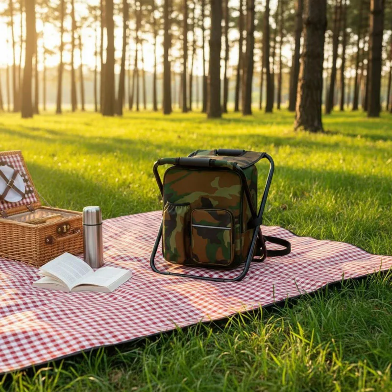 เก้าอี้เก็บความเย็นแบบพับได้สำ - Fishing Backpack บทวิจารณ์และราคา