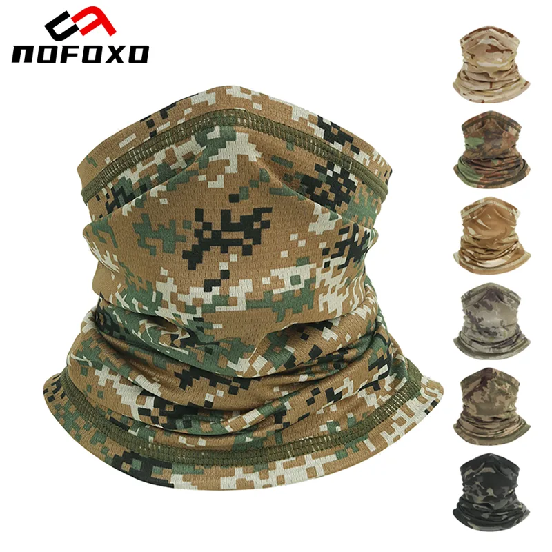 NOFOXO ผ้าพันคอแบบสปอร์ตสำหรับ - Fishing Mask Sun Protection บทวิจารณ์และราคา