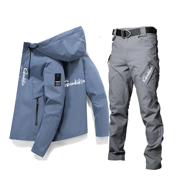 ชุดตกปลากางเกงเสื้อลำลองป้องกั - Fishing Pants Waterproof บทวิจารณ์และราคา