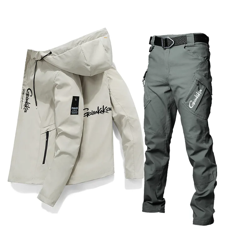 ชุดตกปลากางเกงเสื้อลำลองป้องกั - Fishing Pants Waterproof บทวิจารณ์และราคา