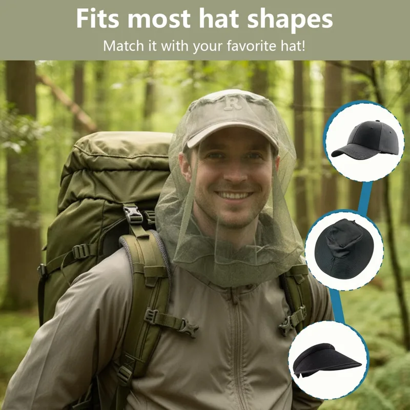 หมวกตกปลาป้องกันยุง ระบายอากาศ - Fishing Hat บทวิจารณ์และราคา