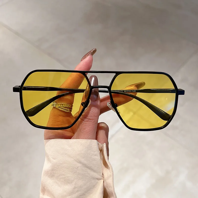 แว่นกันแดดโพลาไรซ์สไตล์วินเทจส - Fishing Sunglasses Polarized บทวิจารณ์และราคา