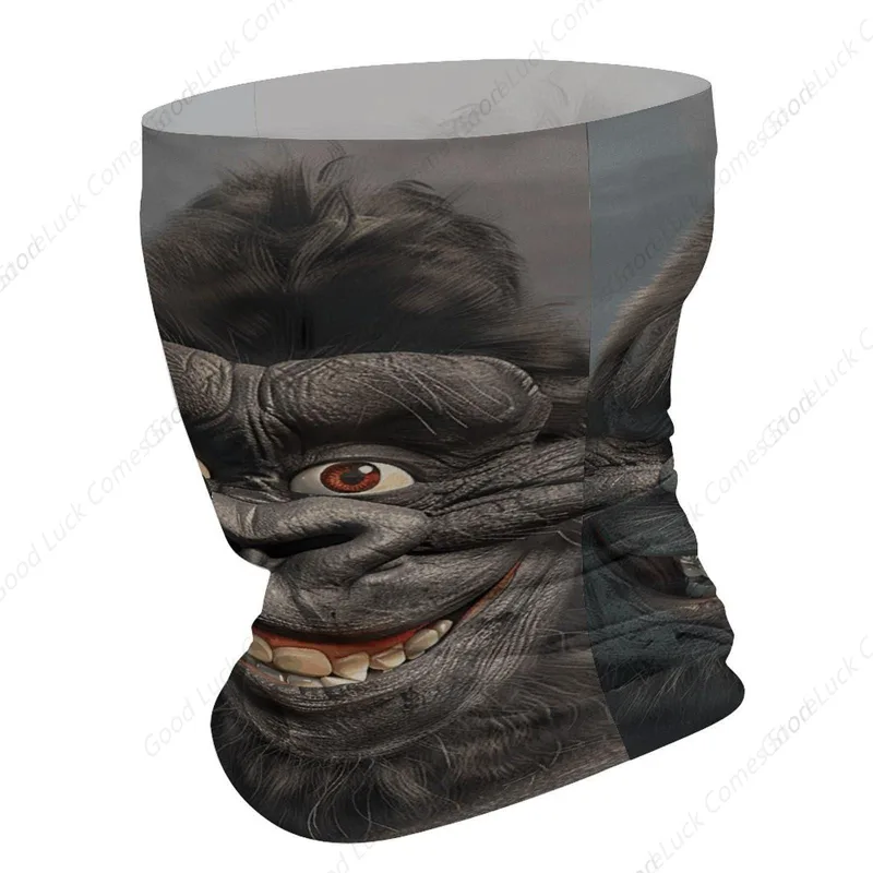 ผ้าบัฟลายกอริลล่ายิ้ม สำหรับหน - Fishing Mask Sun Protection บทวิจารณ์และราคา