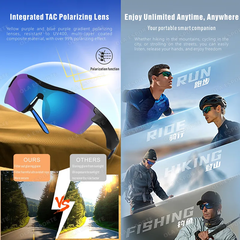 แว่นตา AI รุ่นใหม่สำหรับผู้ชาย - Fishing Sunglasses Polarized บทวิจารณ์และราคา