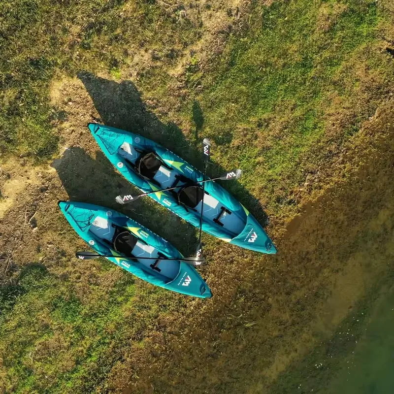 เรือคายัคพองลมแบบแคนู สำหรับ 1 - Fishing Bag Waterproof บทวิจารณ์และราคา
