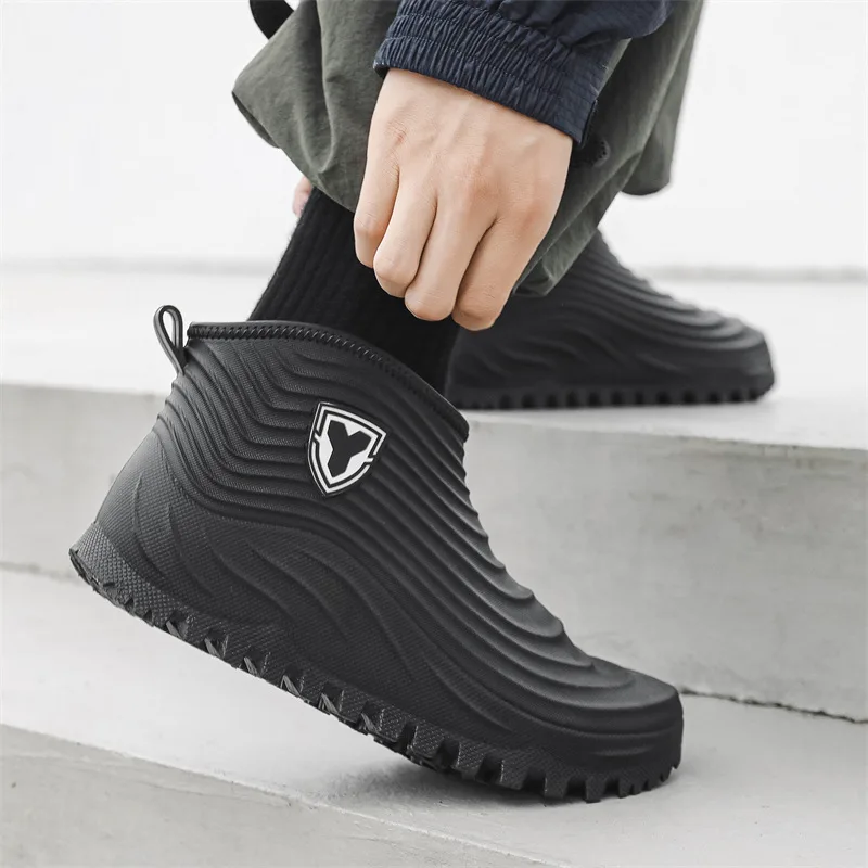 รองเท้ากันฝนผู้ชาย แฟชั่น กันน - Fishing Waders บทวิจารณ์และราคา
