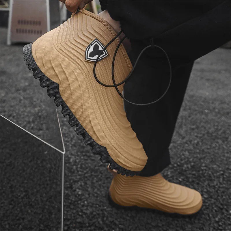 รองเท้ากันฝนผู้ชาย แฟชั่น กันน - Fishing Waders บทวิจารณ์และราคา